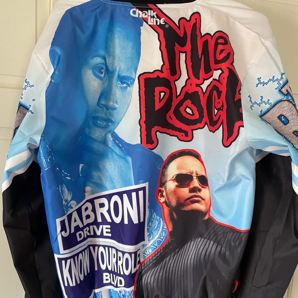 Chalk Line Jacket WWE The Rock Chalkline